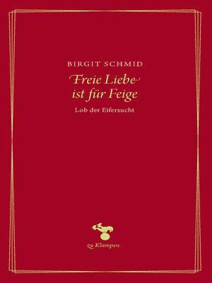 cover image of Freie Liebe ist für Feige